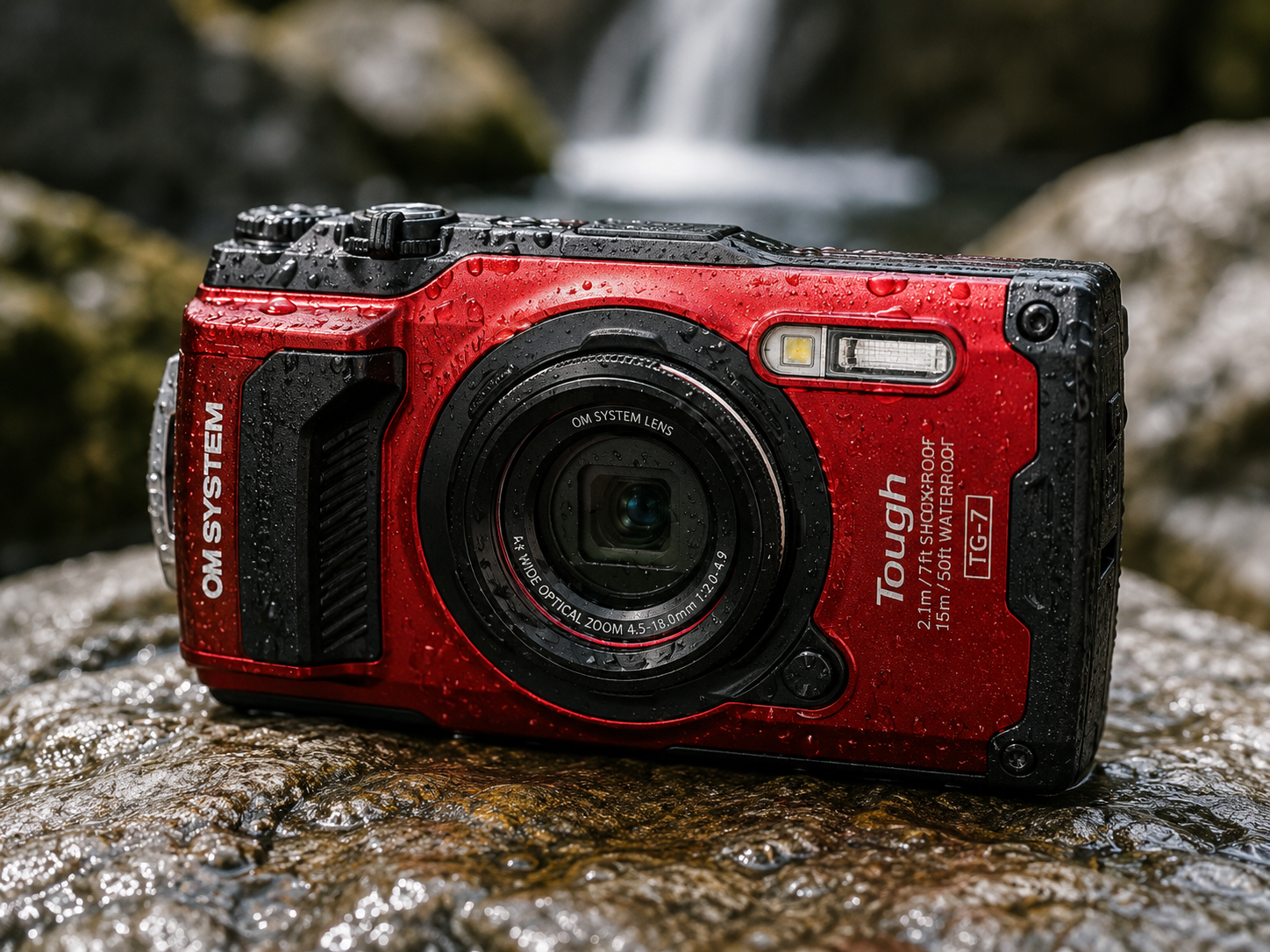 OM SYSTEM Tough TG-7 waterproof digital camera